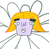 The companion, a daisy with a friendly face